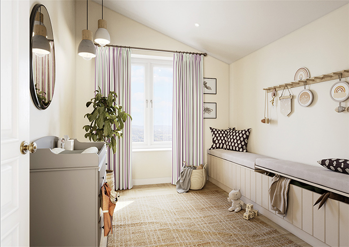 The British Stripe Co. George, Blackpool No.1 - Made to Measure Curtains - Image 7